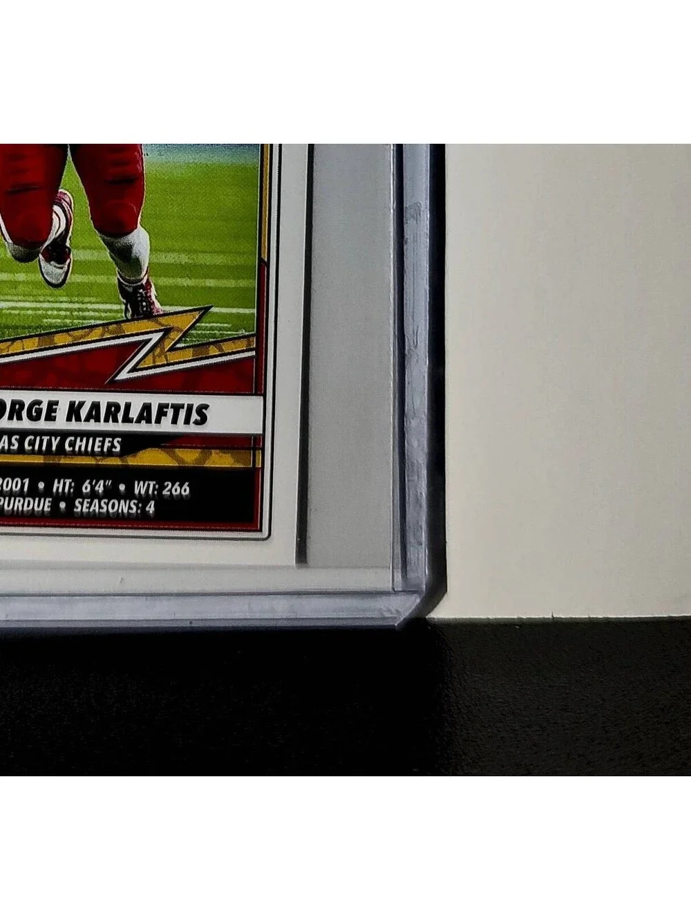 George Karrlaftis 2025 Panini NFL #256 Sticker Kansas City Chiefs